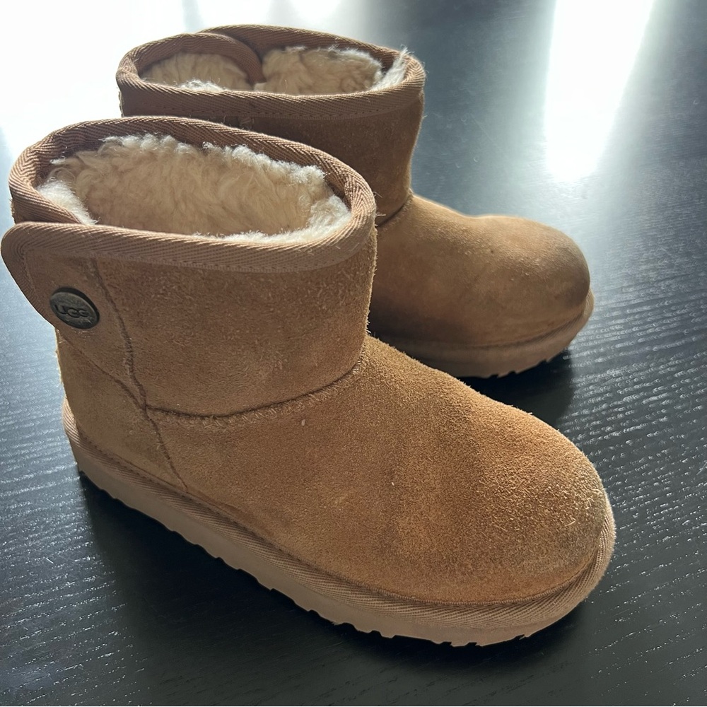 UGG Chestnut Sheepskin Ankle Boots